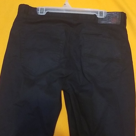 Vintage Mens Black Pants 30x30 - Picture 5 of 11